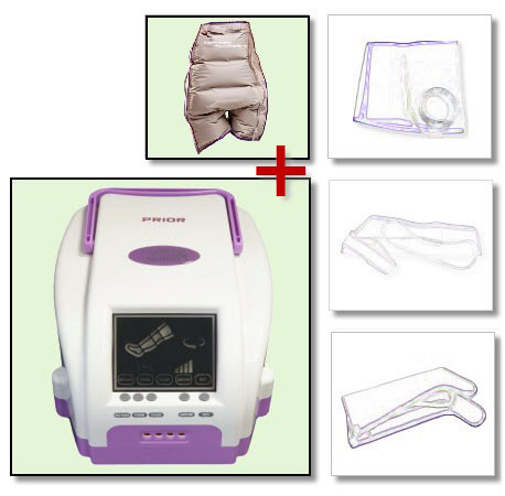 lymphanorm prior + манжета шорты (без манжет для ног) — аппарат для прессотерапии и лимфодренажа для дома