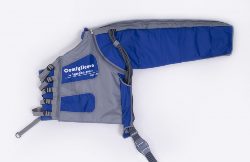 lympha press манжета куртка с одним рукавом 12 камер на тело для аппарата прессотерапии и лимфодренажа фото 2