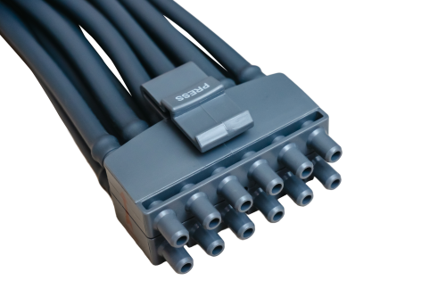 lympha press манжета нога 12 камер на молнии для аппарата прессотерапии и лимфодренажа фото 3