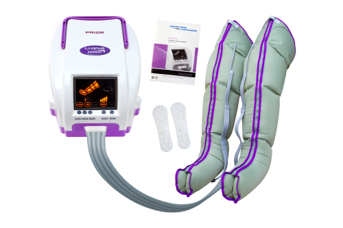 LymphaNorm Prior + 2 манжеты нога + манжета для талии — аппарат для прессотерапии и лимфодренажа для дома фото 6