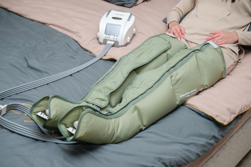 LymphaNorm Control + 2 манжеты нога + манжета для талии — профессиональный аппарат для прессотерапии и лимфодренажа для дома и салона красоты фото 9