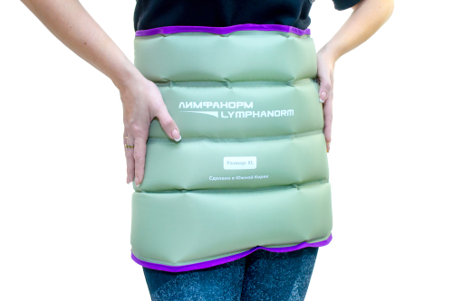 LymphaNorm манжета талии 4 камеры для аппарата прессотерапии и лимфодренажа фото 5