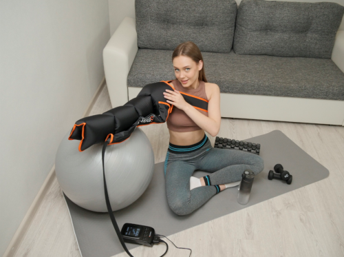 Массажер Smartwave 400 комплект с манжетами для ног и манжетой для талии и манжетой для руки фото 2