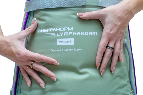 LymphaNorm Smart + 2 манжеты нога L/XL + шорты — аппарат для прессотерапии и лимфодренажа для дома фото 8