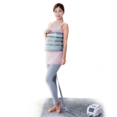 LymphaNorm Smart + 2 манжеты нога L/XL + манжета-пояс — аппарат для прессотерапии и лимфодренажа для дома фото 7
