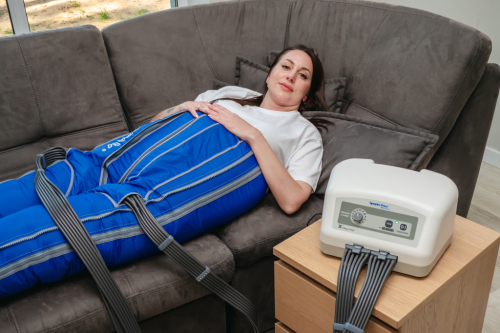 lympha press mini new + комбинезон — профессиональный аппарат для прессотерапии и лимфодренажа фото 4