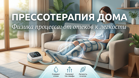 Как работает аппарат для домашней прессотерапии: физика процесса простыми словами
